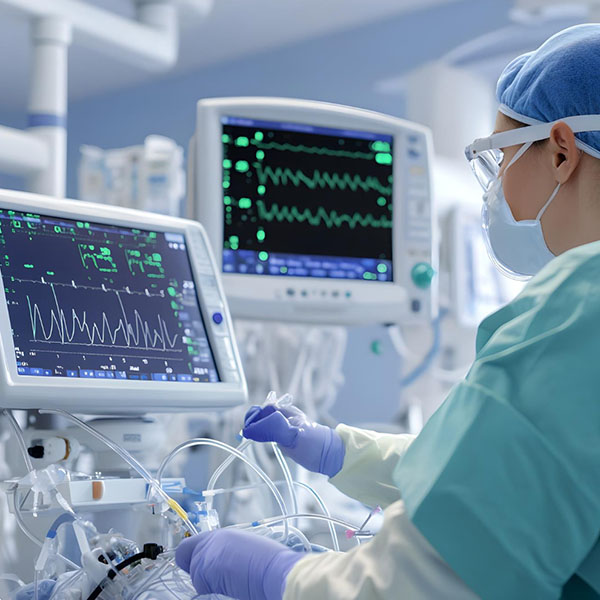 ICU and critical care at Sri Harinya Hospitals